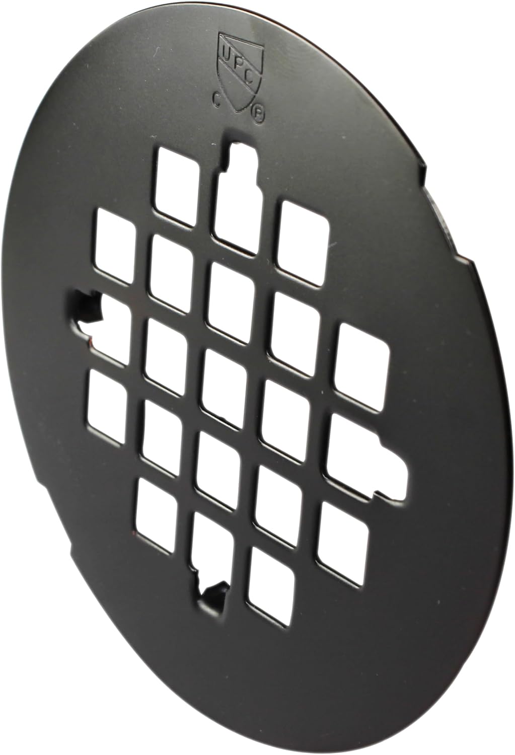 Westbrass D319-100-12 4-1/4' OD Casper Style Brass Snap-in Shower Strainer Grid Drain Cover, Oil Rubbed Bronze (100-Pack)