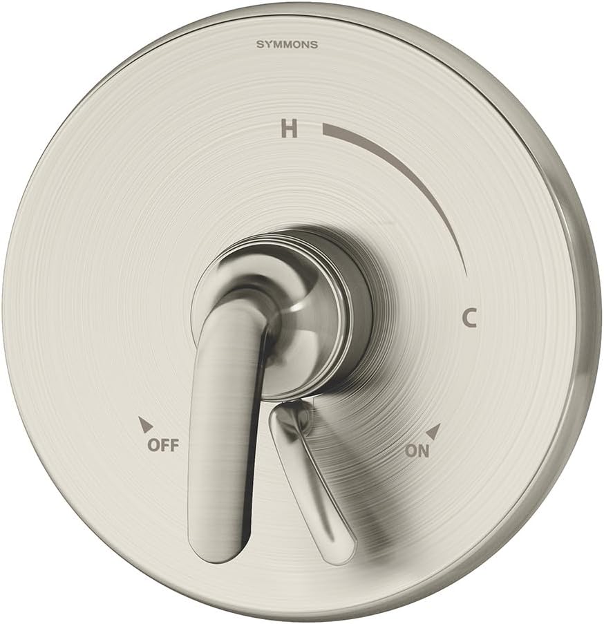 Symmons Elm Single Handle Shower Valve Trim Kit in Satin Nickel (Valve Not Included) - S5590STNTRM