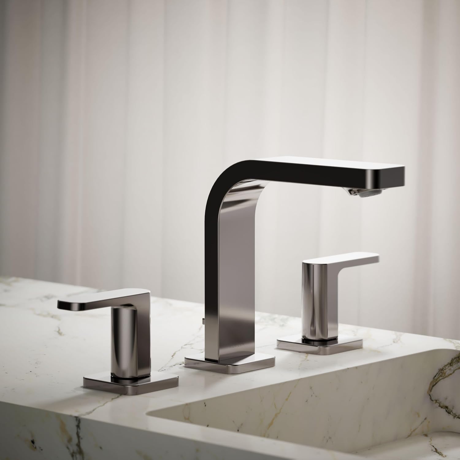 KOHLER K-23484-4K-TT PARALLEL® WS LAV FCT, LEVER 1.0 GPM, Vibrant Titanium
