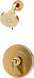 Symmons Elm Single Handle Wall Mount Shower Trim Kit with Integral Volume Control in Brushed Bronze (Valve Not Included) - S5591BBZ15TRM