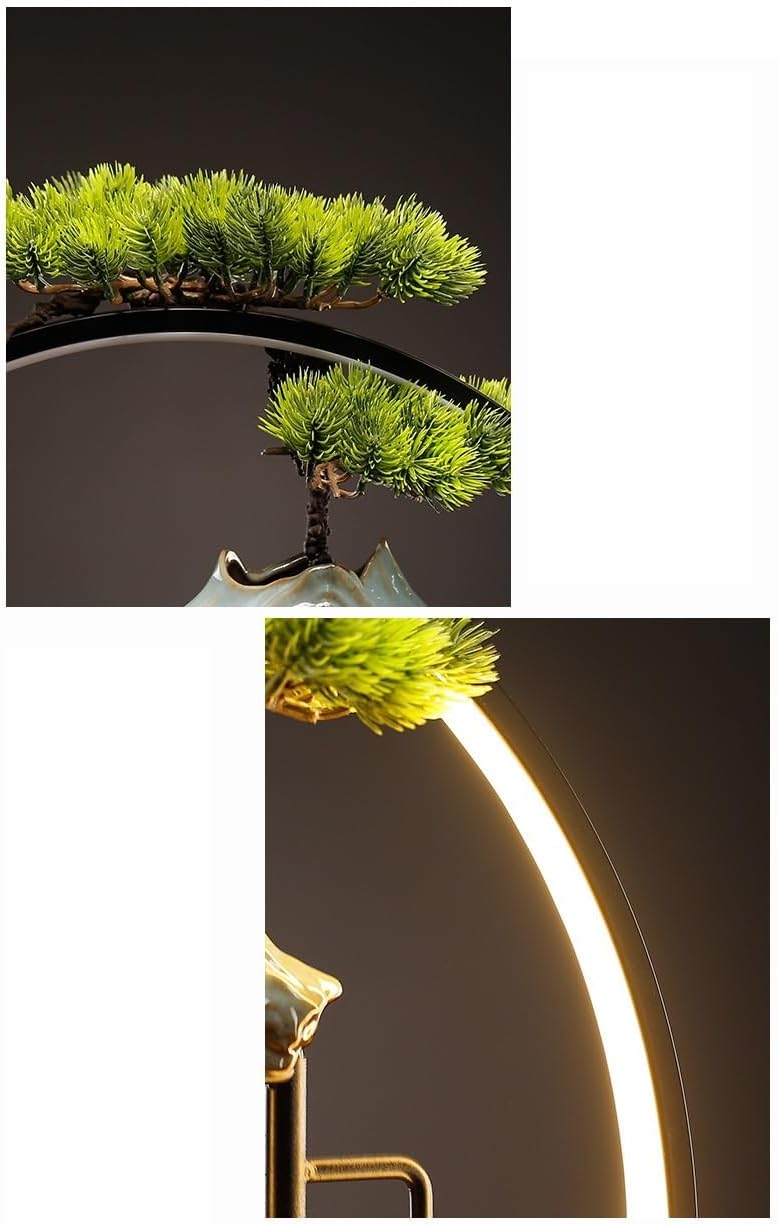 Tabletop Fountains Creative Fountain Water Circulation Water Fortune Ornaments Office Living Room Home Desktop Decoration Indoor Tabletop Water Fountain