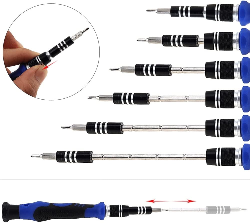 Magnetic Screwdriver Set Multi-function Disassemble Screwdrivers Tool 54 Bits Driver Kit For Phone Precision Repair Tools
