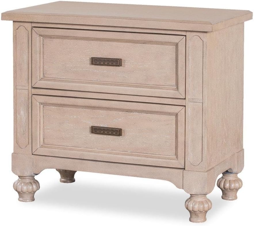 First of a Kind Marina Cream King 5 Piece Bedroom Set