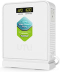 UMI 220V to 110V Voltage Power Converter Step Down Transformer 1600 Watts Capacity with 2 Output Voltages 110V and 100V, White