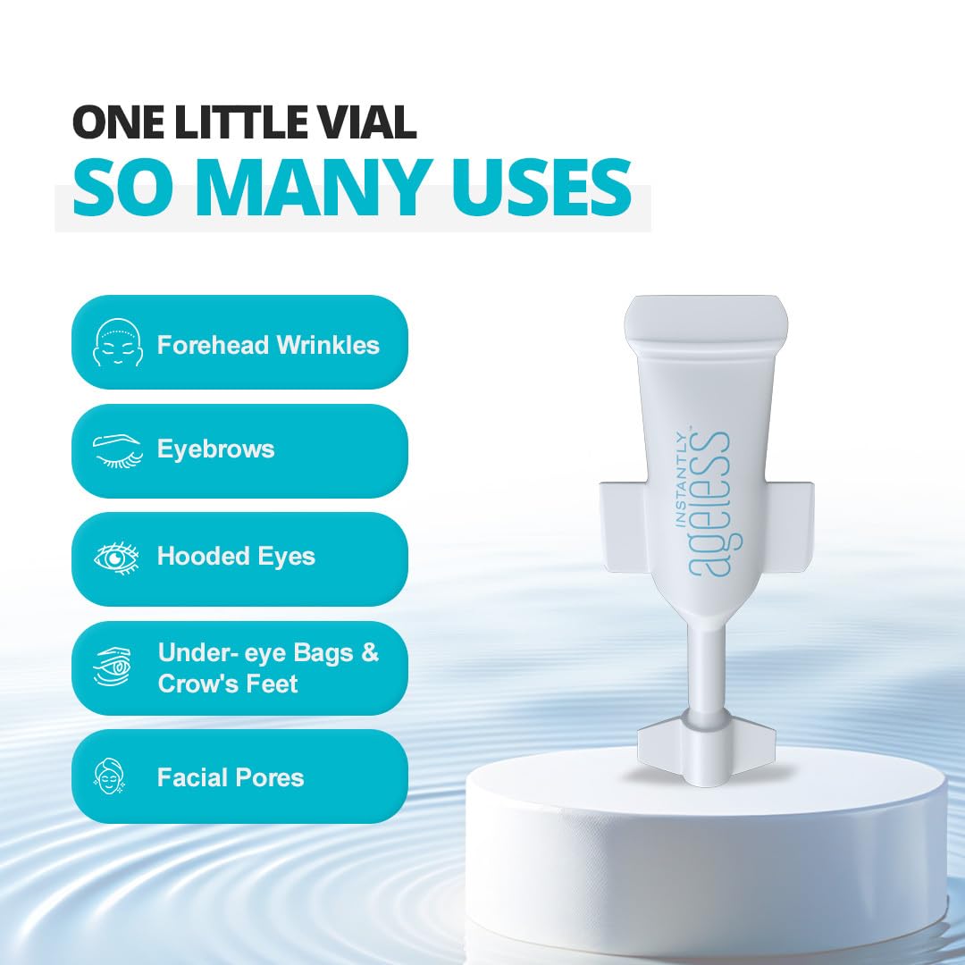 Instantly Ageless - Instant Face Lift Cream - Skin Care Anti Aging Face Cream - Wrinkle Tightener - Eye Cream For Puffiness and Bags Under Eyes - (2 BOXES)