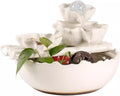 Indoor Fountains Décor Flowing Water Attracting Wealth Decoration Home Fountain Desktop Gift Relocation Ceramic Desktop Decoration Desktop Fountain Tabletop Water Fountain