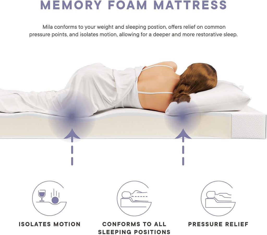 Modway Mila 6' Narrow Twin Mattress - Firm 6 Inch- 10-Year Warranty