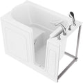 ANZZI Walk-In Bathtub 30 in x 53 in Right Drain Soaking Tub, Quick Fill Faucet, ADA Compliant Seat, Low Threshold Entry, Slip-Resistant Floor, Grab Bar, White Acrylic | AMZ3053RWS