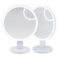 PMD Reflect Pro - Premium Beauty LED Mirror with TriLume Technology & Handheld Capabilities - Three Light Modes - 360° Rotation, 90° Tilt, & 5x Magnification - Travel Ready