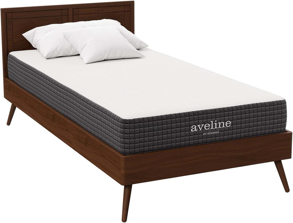Modway Aveline 8' Gel Infused Memory Mattress with CertiPUR-US Certified Foam Twin Mattress