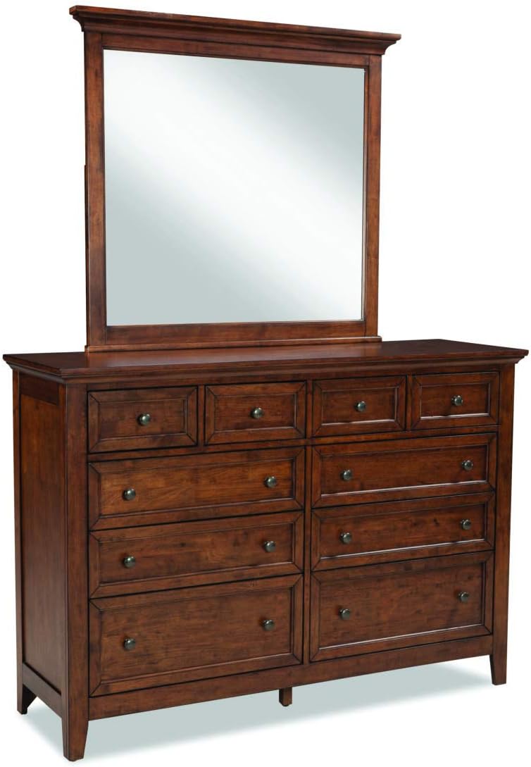 Intercon San Mateo Queen Size 4 Piece Panel Bedroom Set Tuscan Finish