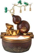 Tabletop Fountain Indoor Tabletop Waterfall Fountain Flowing Water Ornaments Desktop Fountains Calming Sound