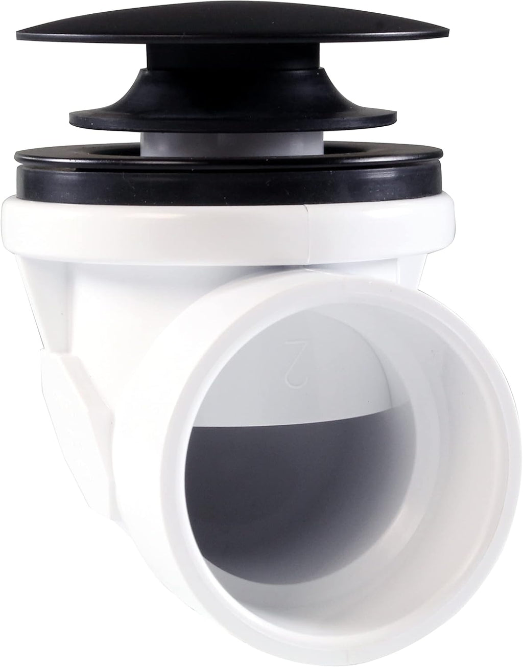 Westbrass D560RK-12 SCH. 40 PVC 1-1/2' Coarse Thread Plumber's Pack Tip-Toe Bathtub Drain Plug with Linear Overflow Faceplate, Tee & Elbows, Oil Rubbed Bronze (20-Pack)