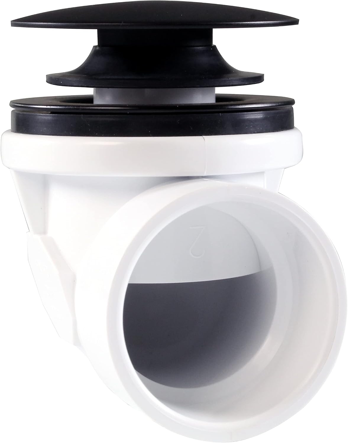 Westbrass D493244LD-4-12 19' Bath Waste Assembly with Tip-Toe Drain Plug and Linear Overflow Faceplate - SCH. 40 PVC, Oil Rubbed Bronze (4-Pack)