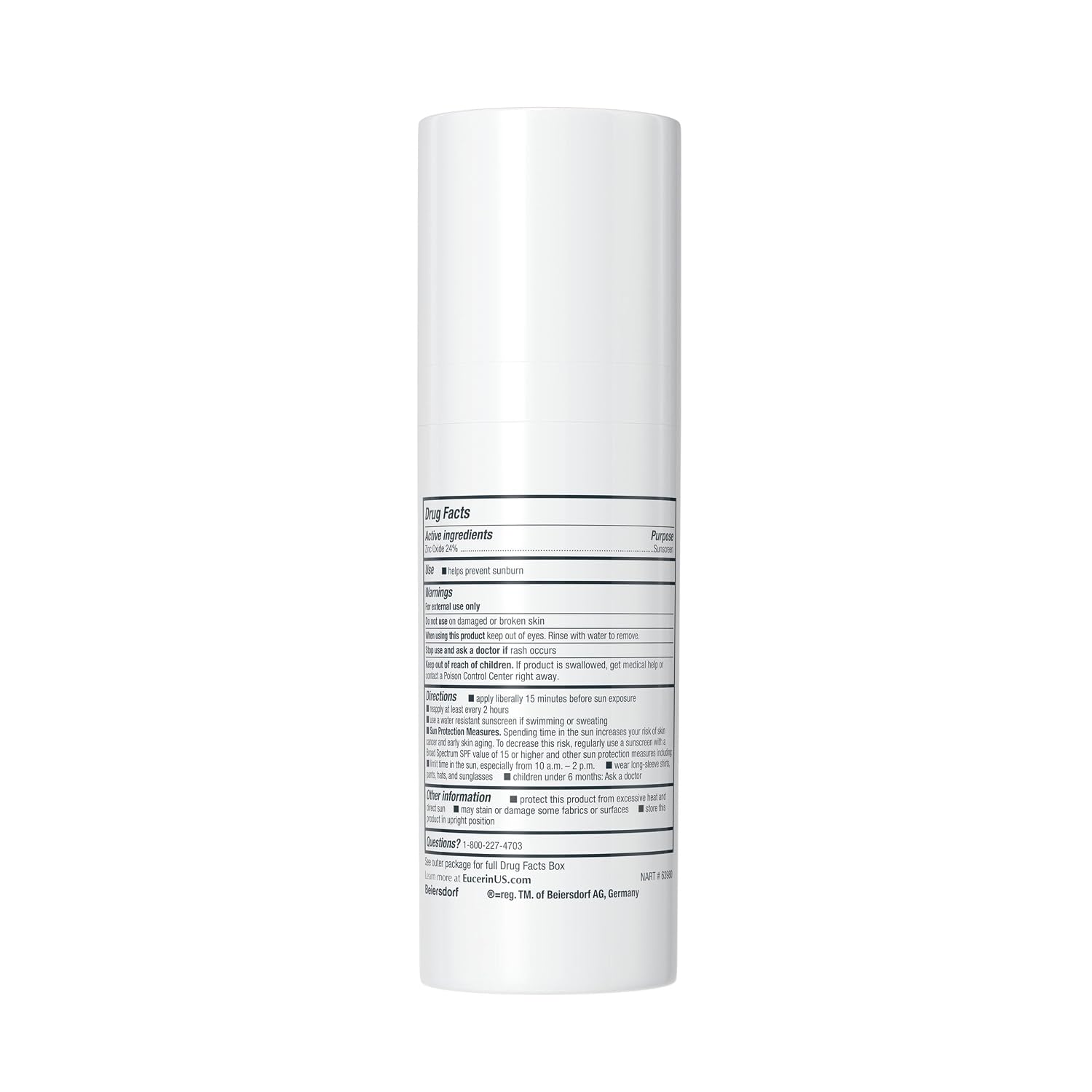 Eucerin Sun Tinted Sensitive Mineral Face Sunscreen Lotion SPF 35, Non-Comedogenic Mineral Sunscreen with Gentle Zinc Oxide Protection for Sensitive Skin, 1.7 Fl Oz Bottle (Pack of 12)