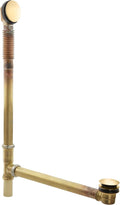KOHLER Clearflo Brass Toe Tap Bath Drain