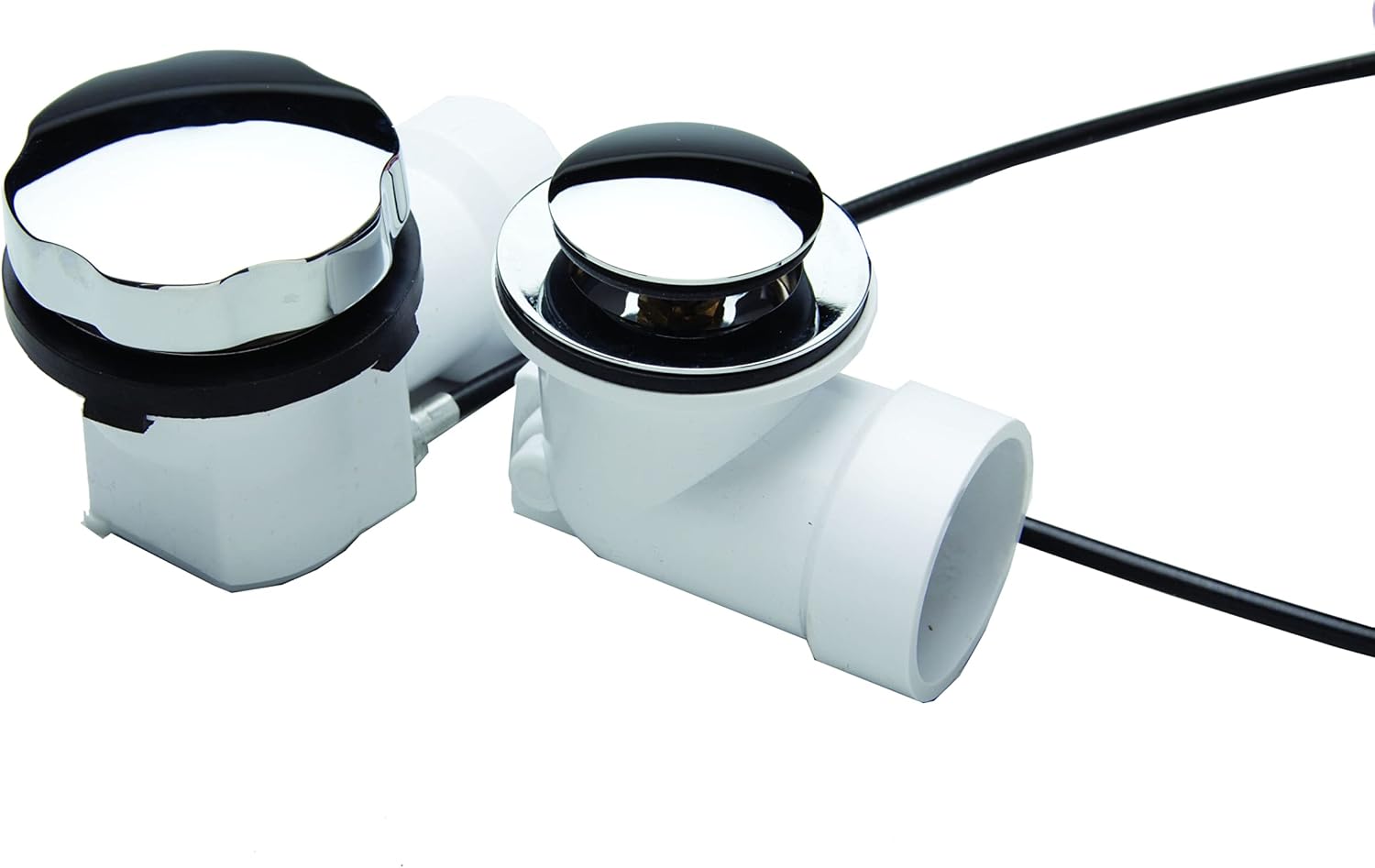 PROFLO PF643 22' ABS Cable Drain with Trim - Chrome