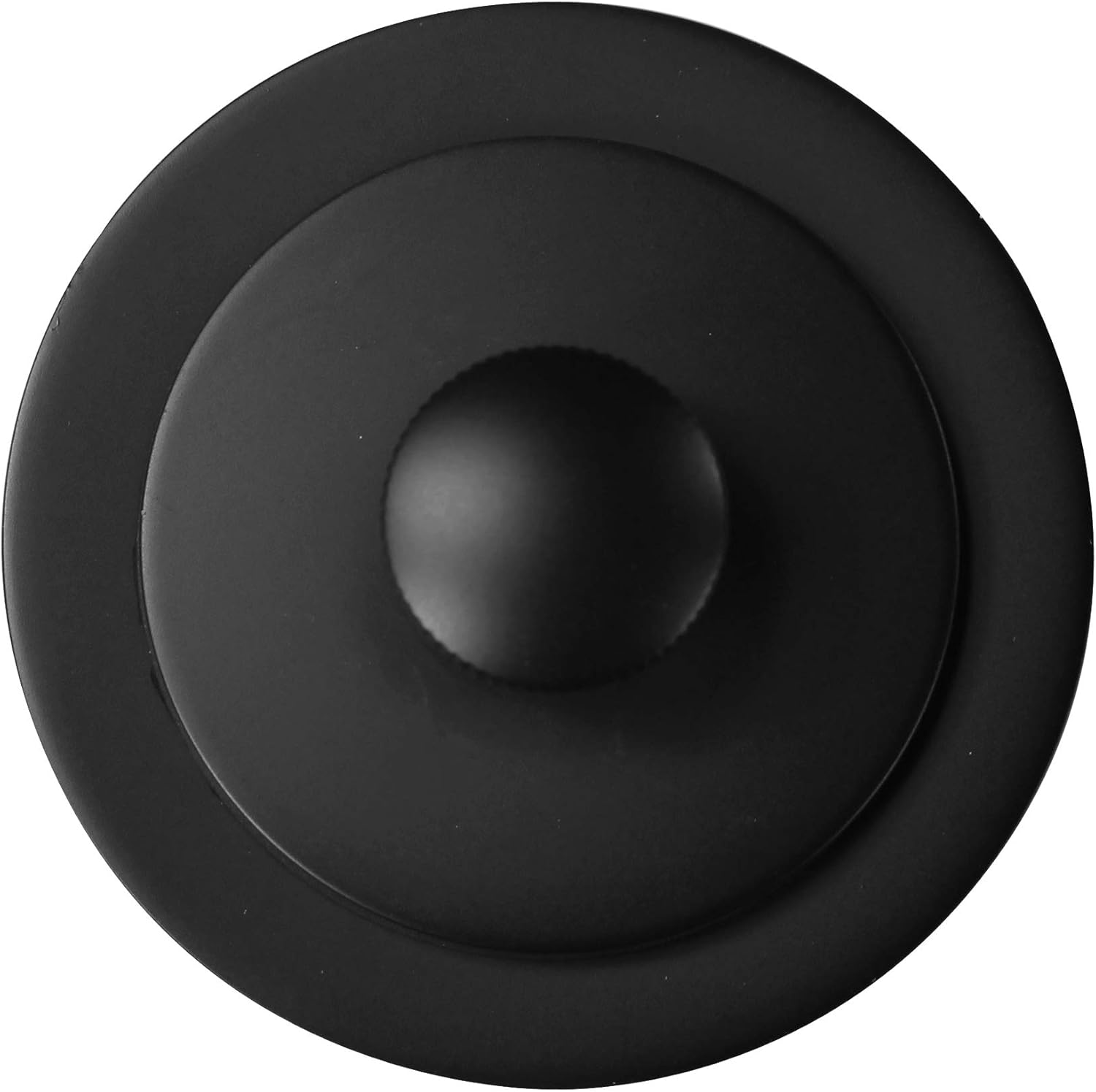 Westbrass D4942-4-62 1-1/2' x 12' Bath Waste & Overflow Assembly with Two-Hole Faceplate Cover and Twist & Close Drain Plug - Sch. 40 PVC, Matte Black (4-Pack)