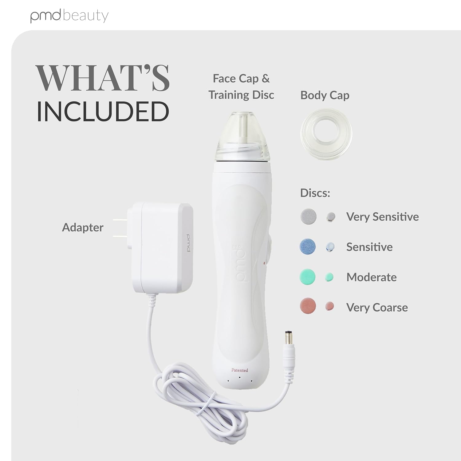 PMD Beauty Personal Microderm Pro - At-Home Use, Facial Exfoliator Tool, Microdermabrasion Machine Kit for Face and Body Skincare
