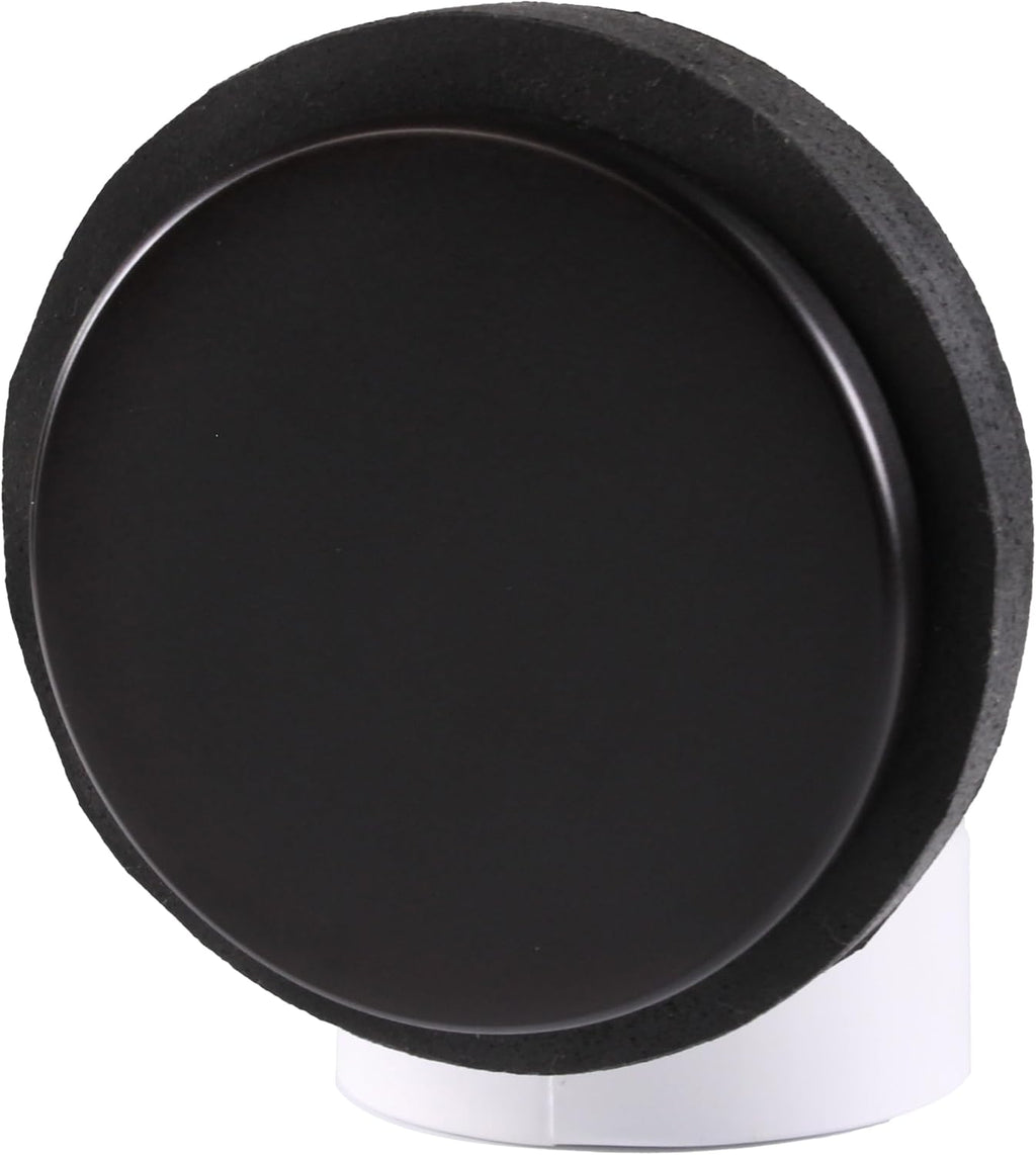 Westbrass 494244H-4-12 SCH. 40 PVC Bath Waste & Overflow Assembly with Illusionary Faceplate and Lift & Turn Drain Plug, 4-Pack, Oil Rubbed Bronze