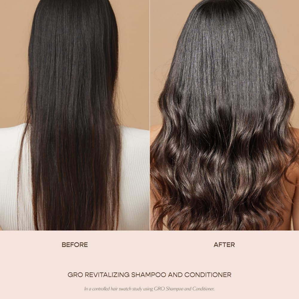 Vegamour The Everyday Kit Includes GRO Revitalizing Shampoo & Conditioner and GRO Dry Shampoo for Thinning Hair