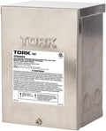 NSI Industries TORK TPX100S Low-Voltage 100-Watt Safety Transformer, For Indoor/Outdoor Pool/Spa, Landscape and Submersible Lighting Products, LED Compatible, Stainless Steel