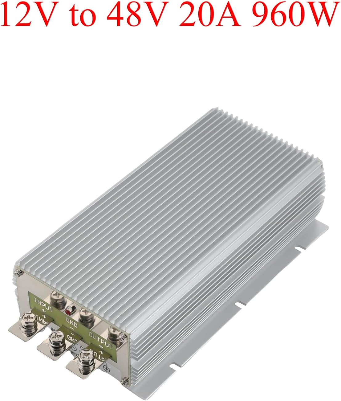 DC 12V to 48V Step Up Converter 20A 960W Boost Converter, Step - Up Voltage Power Supply Transformer Module for Cars