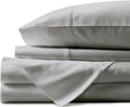 5 Piece Sheet Set- Cotton 1000 Thread Count - Luxury Bedding Set Fits Up to 15 Inches Deep Pocket - 5 Piece Sheet Set (Split King Size, Silver Grey)