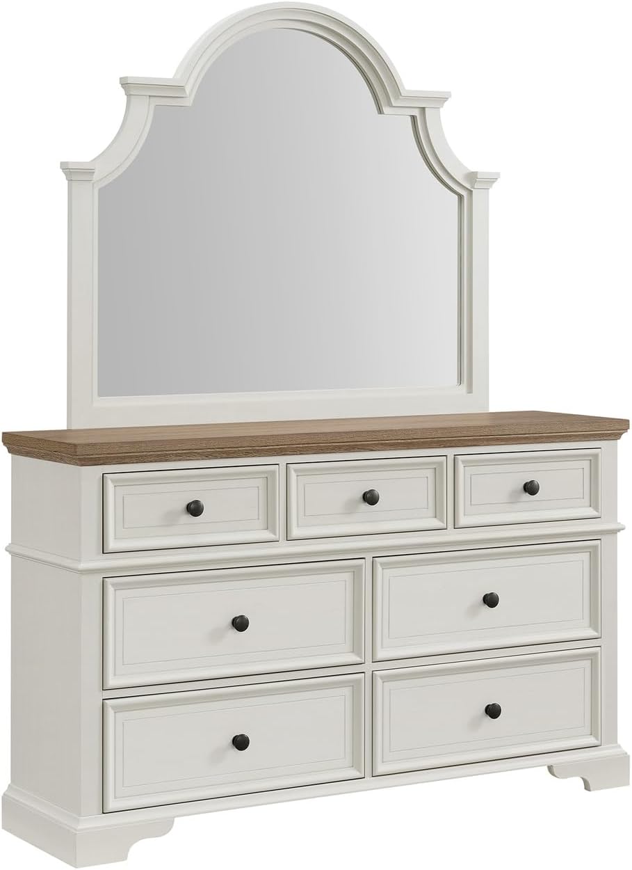 Picket House Furnishings Ulysses Youth King UPH 5PC Bedroom Set in White