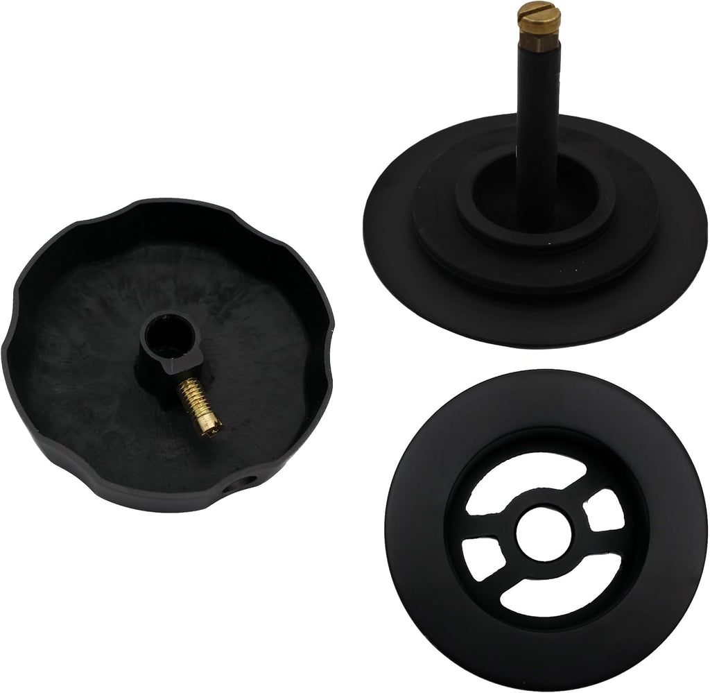 Westbrass A50P45BJ-62 1-1/2' Sch. 40 PVC 45' Cable Driven Bath Waste Kit with Ball Joint Head and Brass Trim Drain Kit, Matte Black
