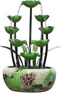 Tabletop Fountain Flowing Water Ornament Fish Tank Feature Decoration Indoor Home Office