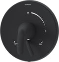 Symmons Elm Single Handle Shower Valve Trim Kit in Matte Black (Valve Not Included) - S5590MBTRM
