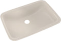 TOTO® 19' x 12-3/8' Rectangular Undermount Bathroom Sink with CEFIONTECT, Sedona Beige - LT542G#12