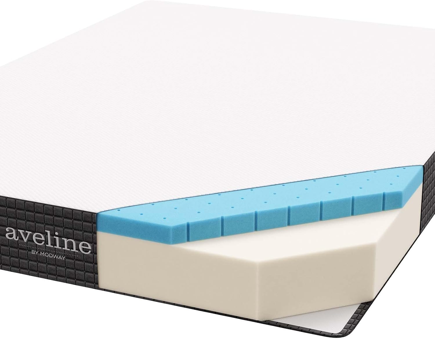 Modway Aveline 8' Gel Infused Memory Mattress with CertiPUR-US Certified Foam King Mattress