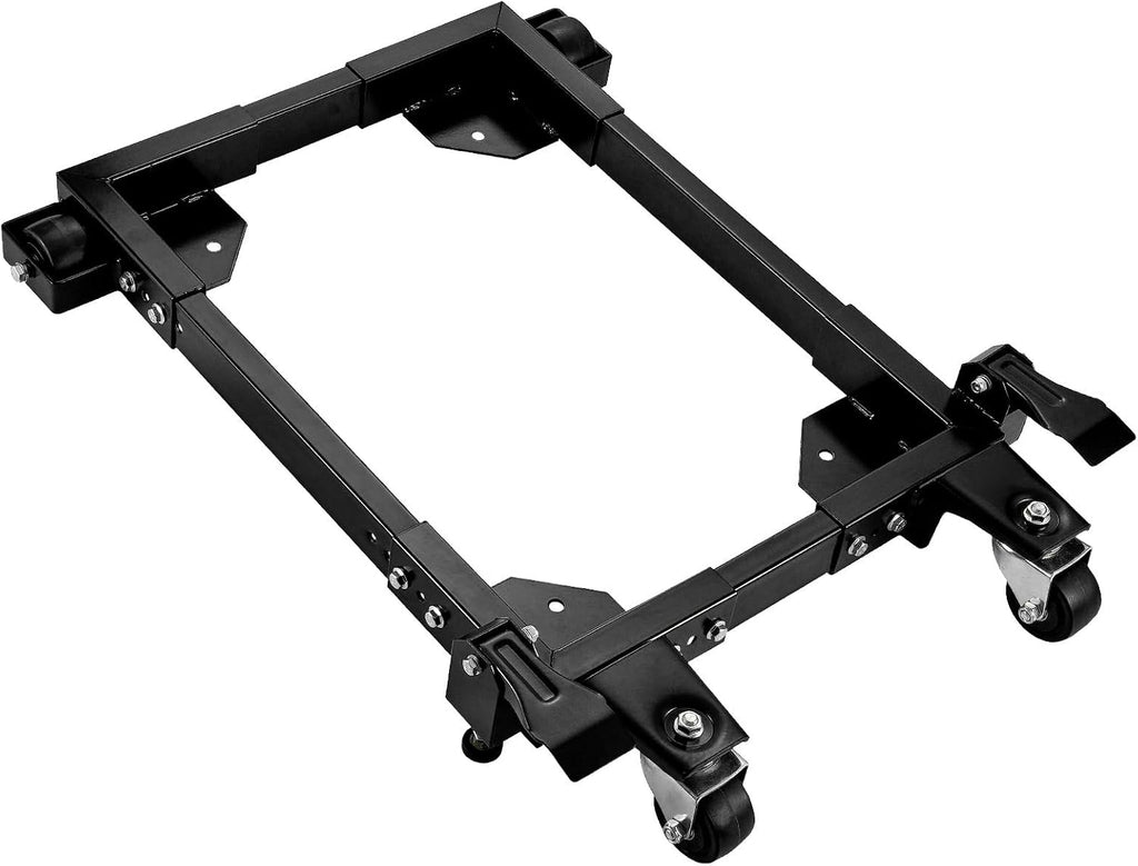 Happybuy Mobile Base, 1500 lbs Capacity, Adjustable from 18' x 24' to 26.5' x 31.5', Heavy Duty Universal Mobile Base Stand with Swivel Wheels