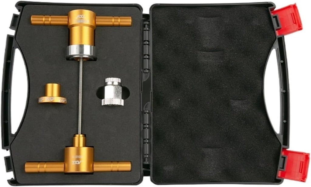 Steel Tool Compatible with DT-Swiss EXP/Swift Bike Hub Repair Tool Kit Ratchet Bearing & Seal Ring Installation CNC Aluminum Alloy/Stainless(Golden)