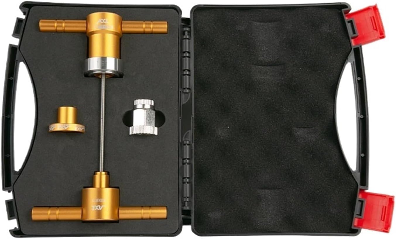Steel Tool Compatible with DT-Swiss EXP/Swift Bike Hub Repair Tool Kit Ratchet Bearing & Seal Ring Installation CNC Aluminum Alloy/Stainless(Golden)