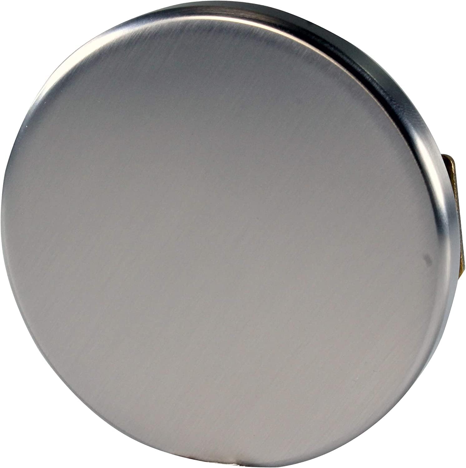 Westbrass 24' Direct Outlet Semi-Exposed Waste & Overflow with Ball Joint and Tip-Toe Drain, Satin Nickel, 7932420BJHRDC-07
