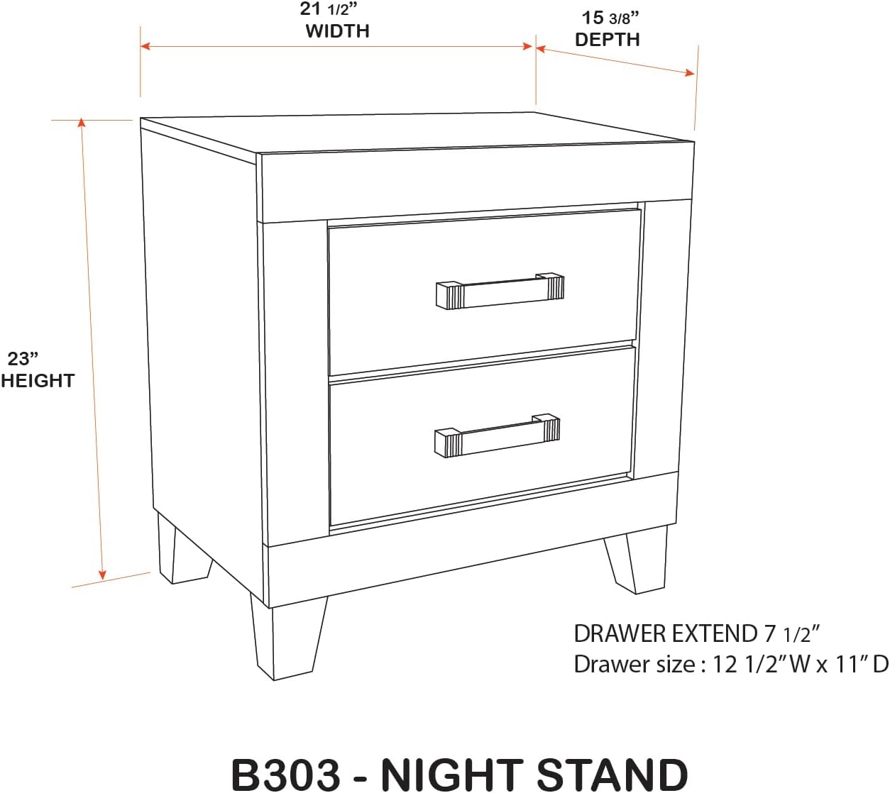 Kings Brand Furniture Biloxi Farmhouse Classic 5-Piece Bedroom Set - Bed Frame with Headboard, Dresser and Mirror, Chest and Nightstand (Queen)