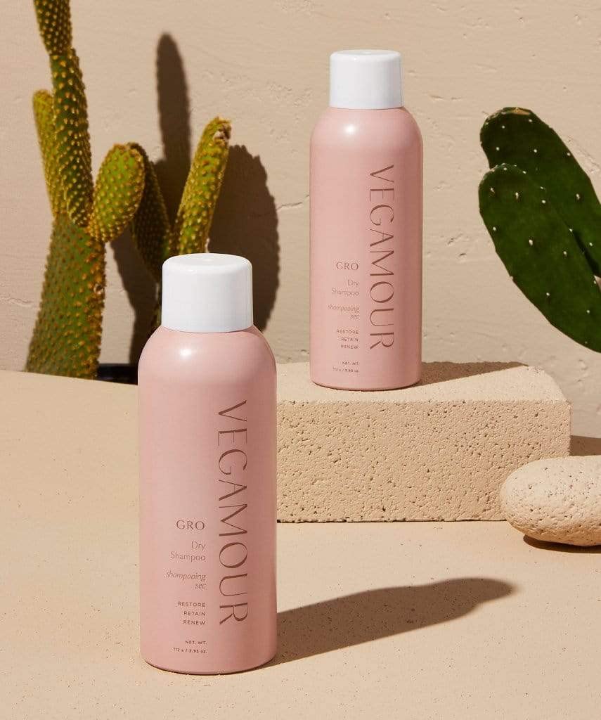 Vegamour The Everyday Kit Includes GRO Revitalizing Shampoo & Conditioner and GRO Dry Shampoo for Thinning Hair