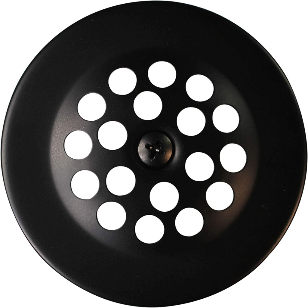 Westbrass Y592144-4-12 1-1/2' x 14' Black Tubular Bath Waste & Overflow Assembly with Trip Lever and Beehive Strainer Grid Drain, Oil Rubbed Bronze (4-Pack)