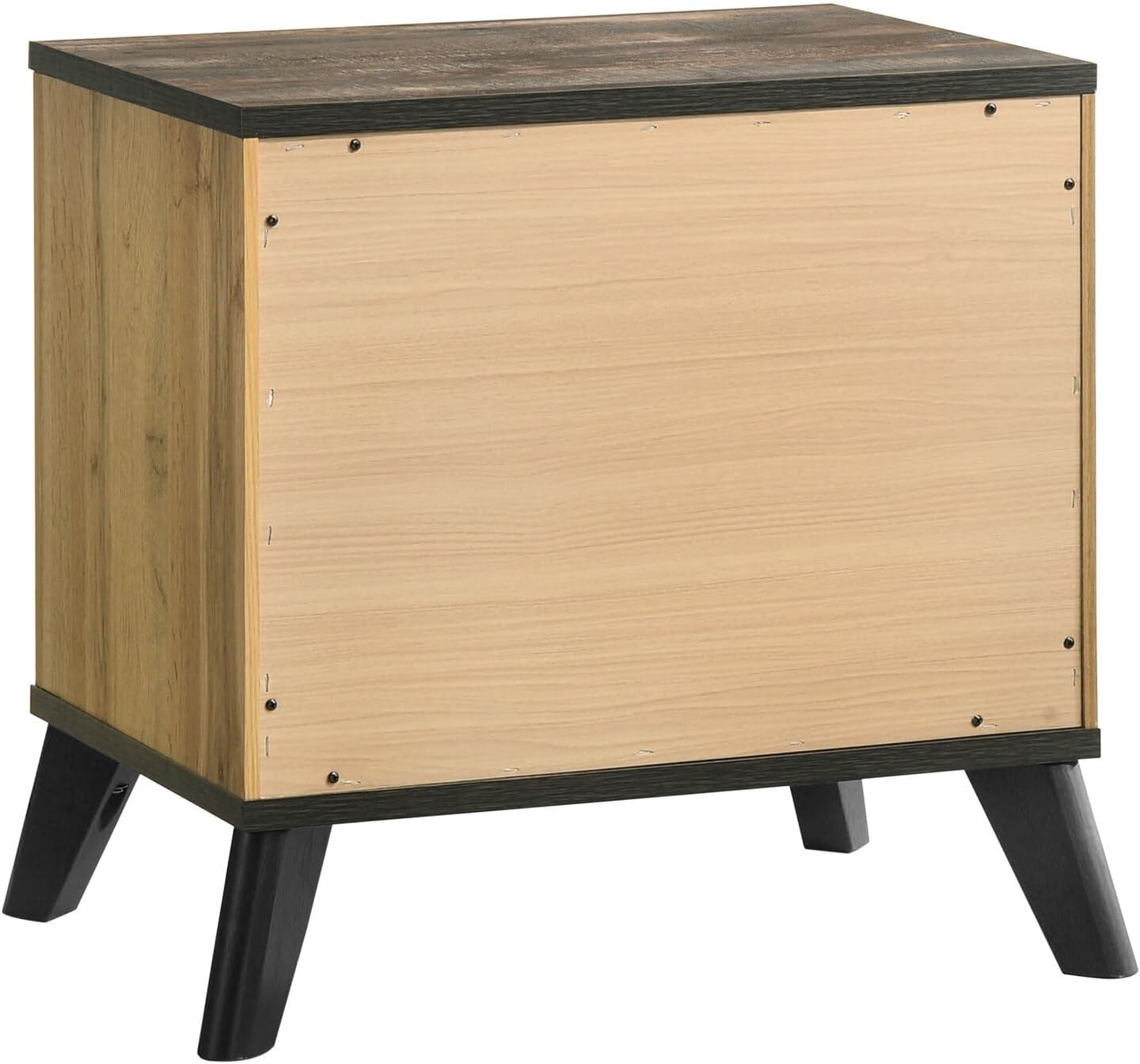 HomeStock Beauty 5-Piece Eastern King Bedroom Set Natural Pine