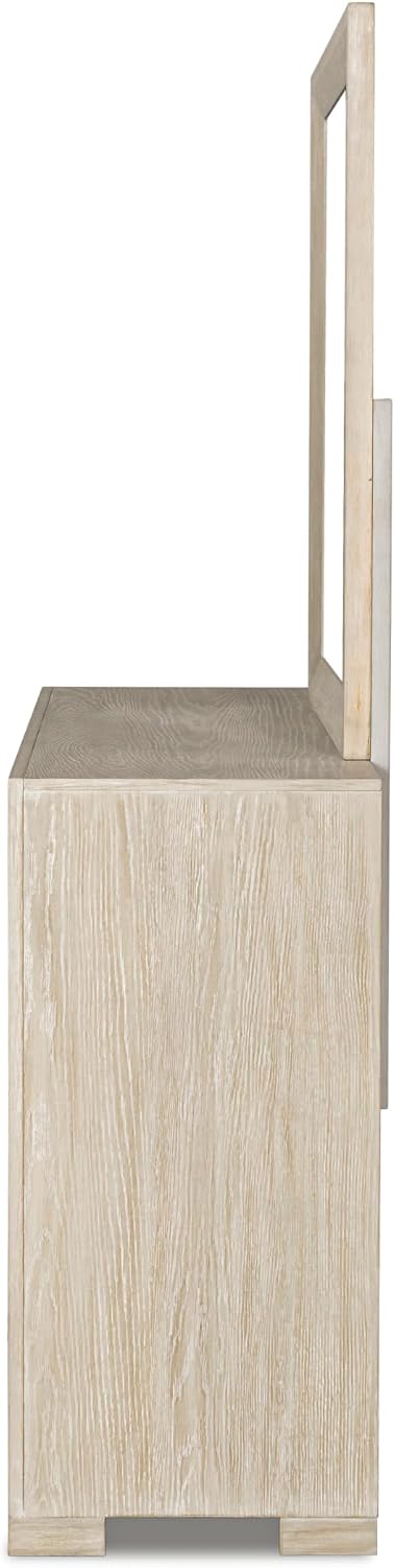 Furniture of America Dannen Modern Solid Wood 5-Piece Bedroom Set with USB Charger on Nightstand, Cedarwood-Lined Bottom and Felt-Lined Top Drawers, Box Spring Needed, Queen, Tawny Brown