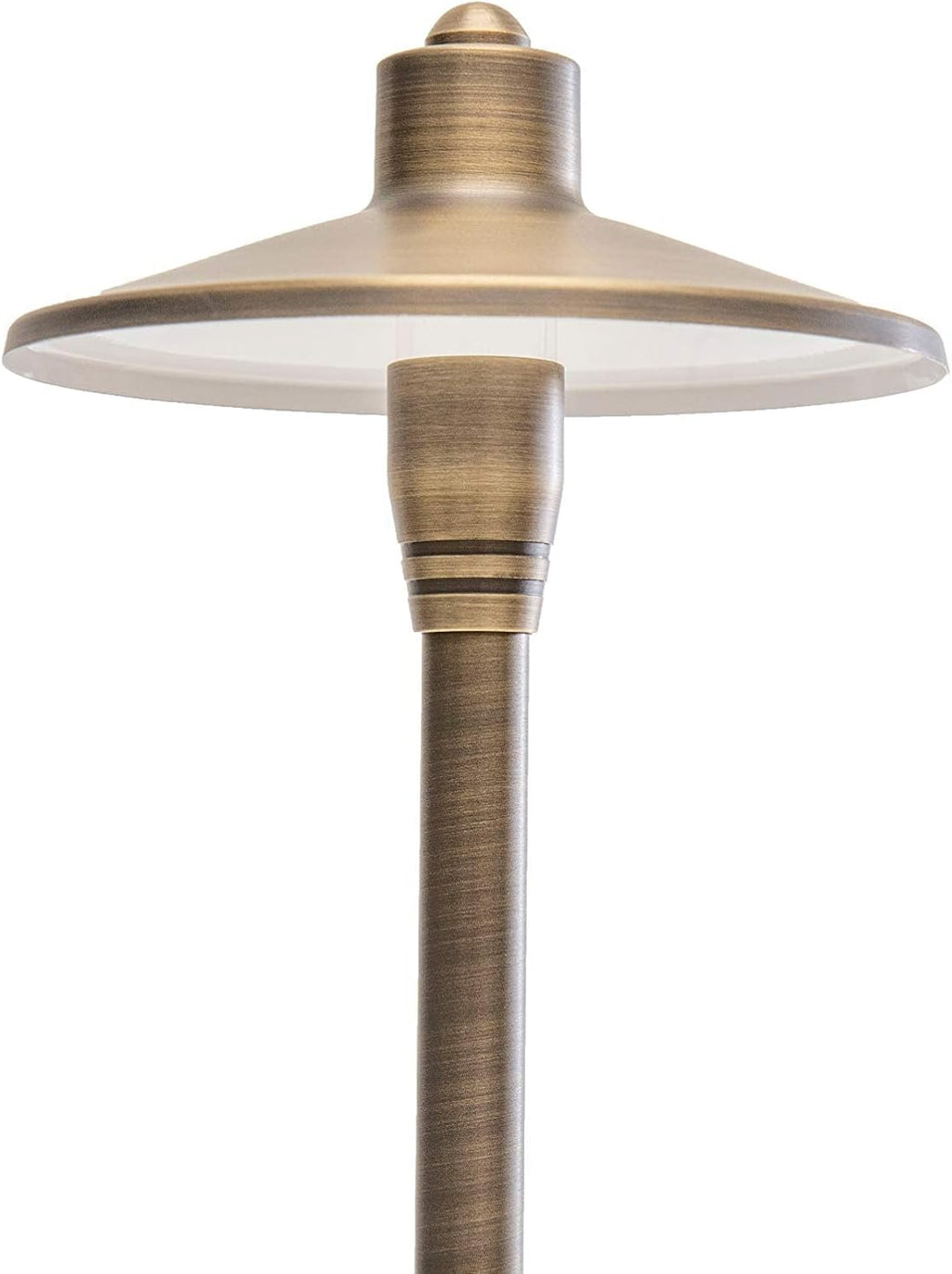12V Brass LED Landscape Lighting Kit (6 Outdoor Spotlights, 2 Path Lights) with 100W Low Voltage Transformer for House, Yard, Lawn, Pathway, Walkway, Garden, Driveway or Patio