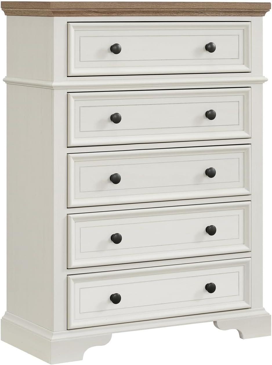 Picket House Furnishings Ulysses Youth King UPH 3PC Bedroom Set in White