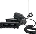 Retevis MA1 Dual Band Mobile Ham Radio|Cross-Band Repeater 2-in-1 Transceiver|Superheterodyne Receiver |2m/70cm/Air Band Reception| Detachable Control Panel | Long Range Base Station with Antenna