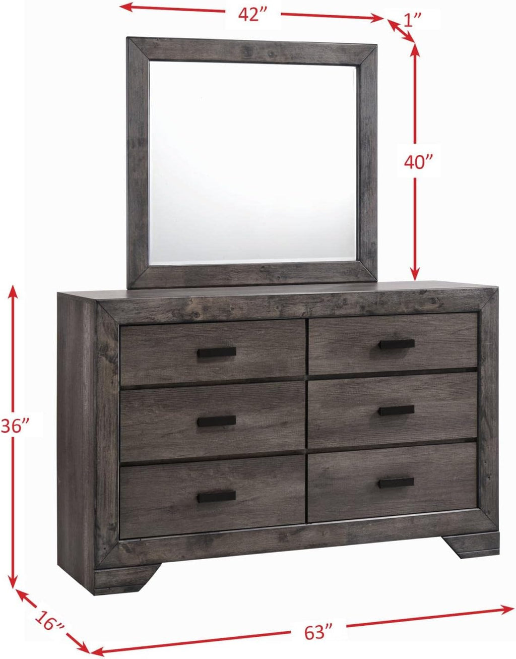 Picket House Furnishings Grayson 4 Piece King Panel Bedroom Set