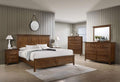 Intercon San Mateo Queen Size 4 Piece Panel Bedroom Set Tuscan Finish
