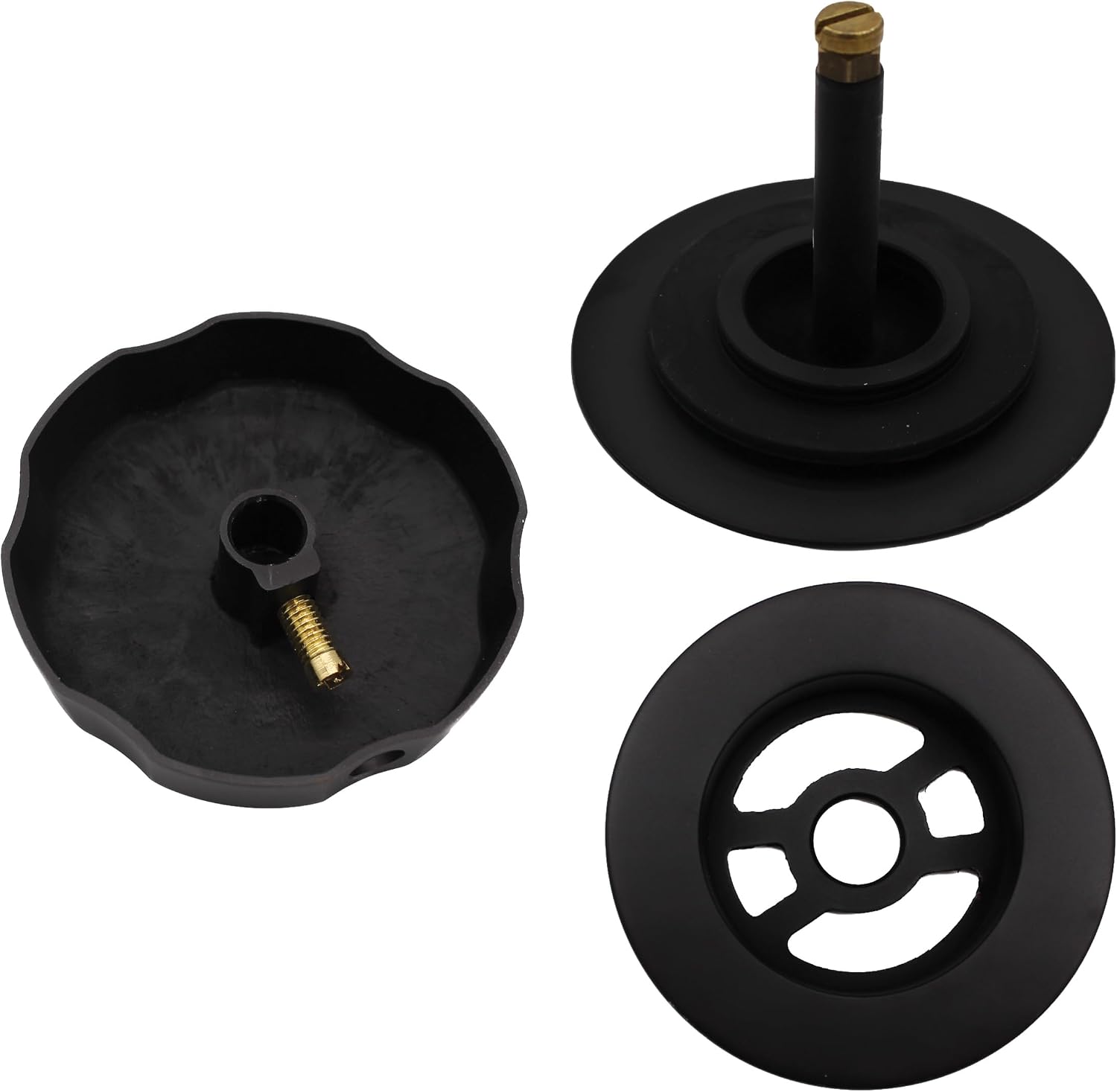 Westbrass Tubular 35 in. Cable Drive Bath Waste, Oil Rubbed Bronze, D50P35TLE-12
