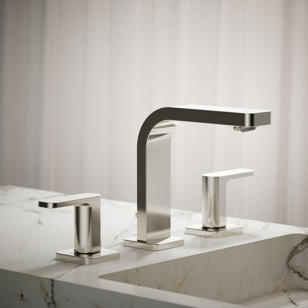KOHLER K-23484-4K-SN PARALLEL® WS LAV FCT, LEVER 1.0 GPM, Vibrant Polished Nickel